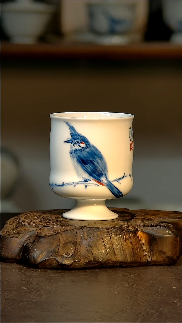 王*懿闲一堂陶瓷手绘作品0101