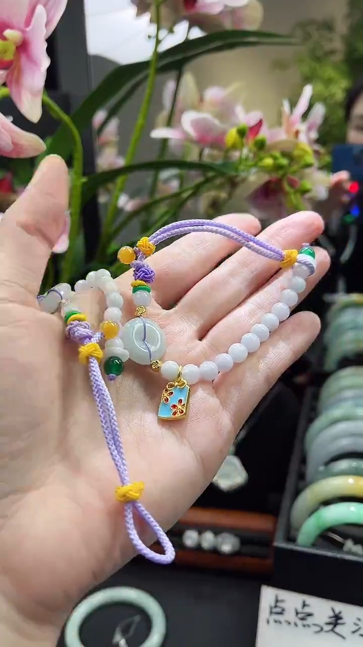【闪购商品】翡翠手串未镶嵌手串多样性发其一