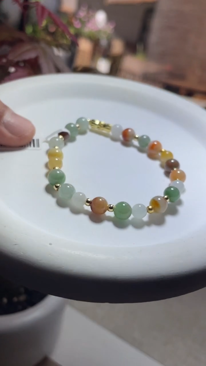 未镶嵌手链翡翠手串