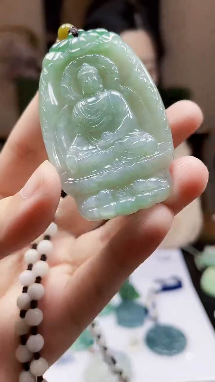 未镶嵌定制翡翠吊坠126