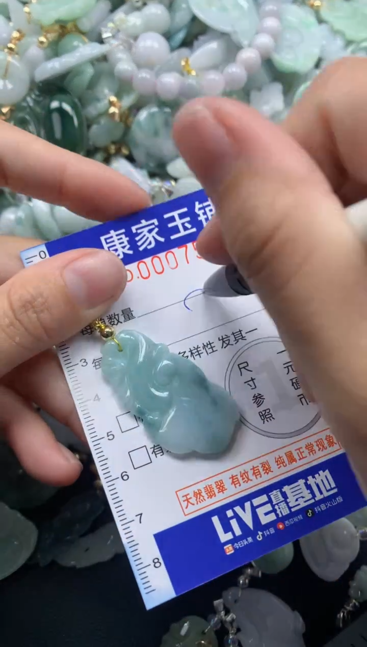 颈饰未镶嵌翡翠7508