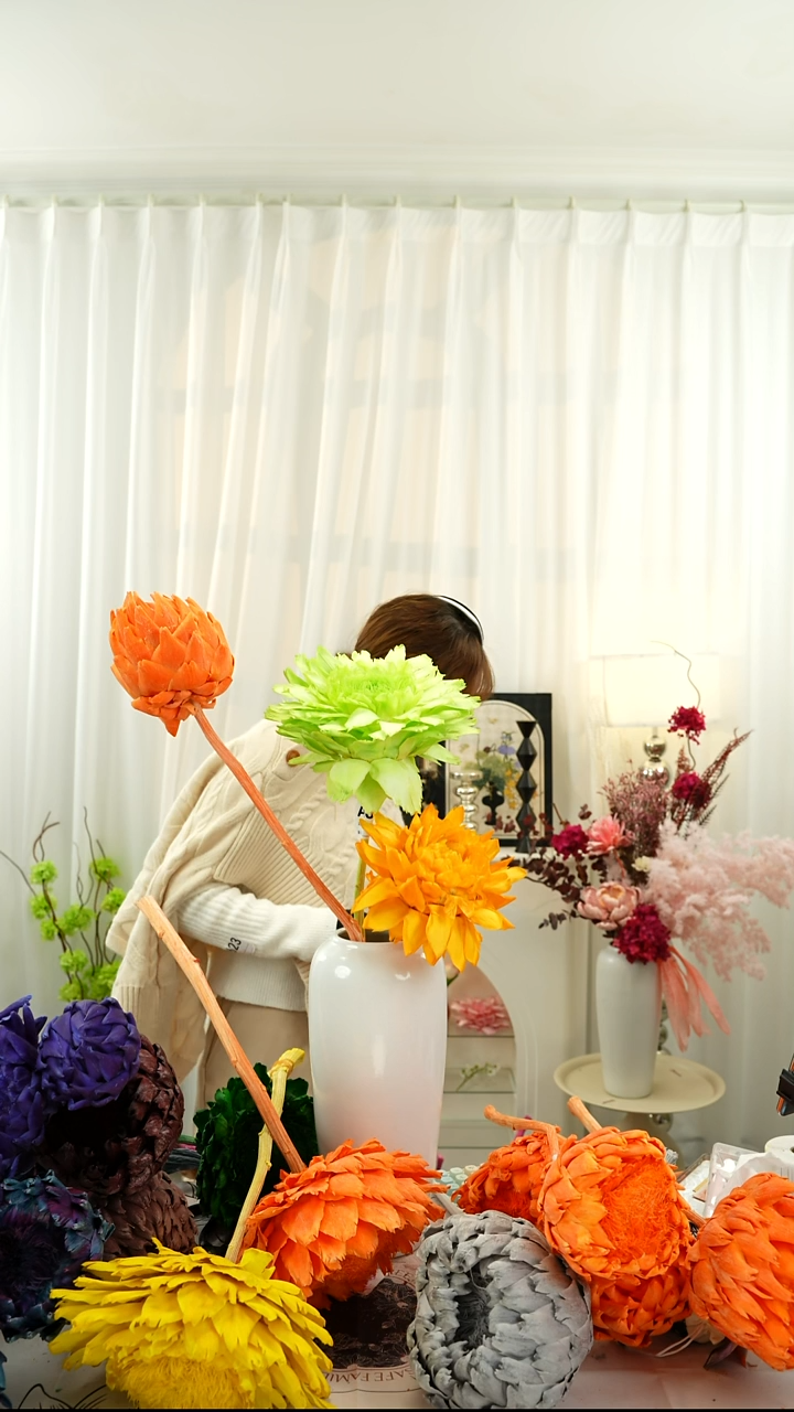 永生洋蓟  霸王花 三个头【混搭】A041