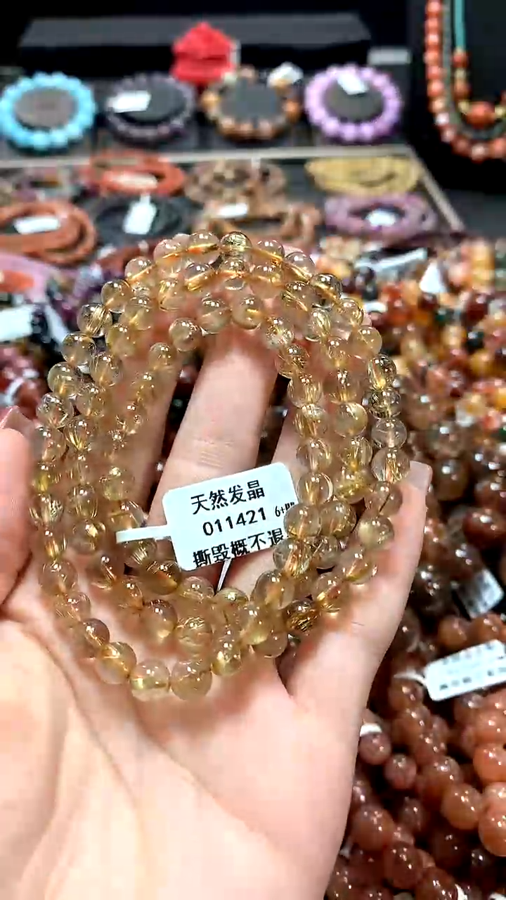 【闪购商品】水晶手串未镶嵌6+******