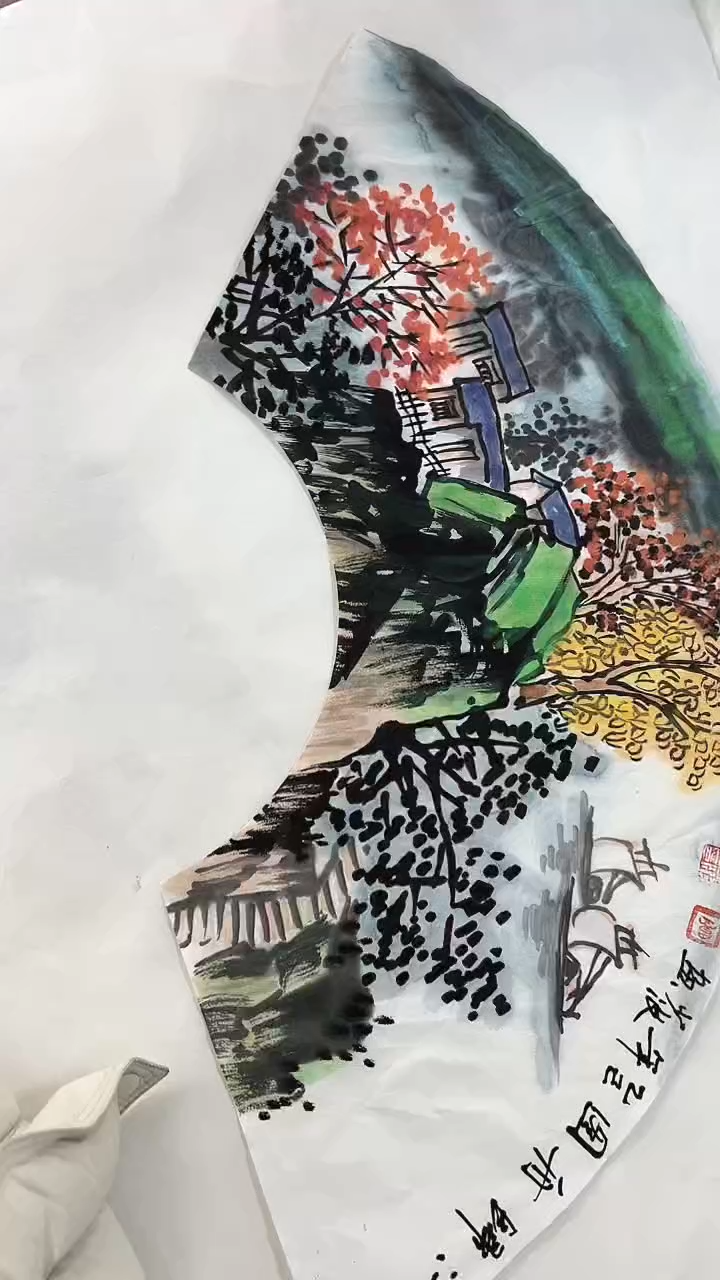 国画直播福利/国画/花鸟