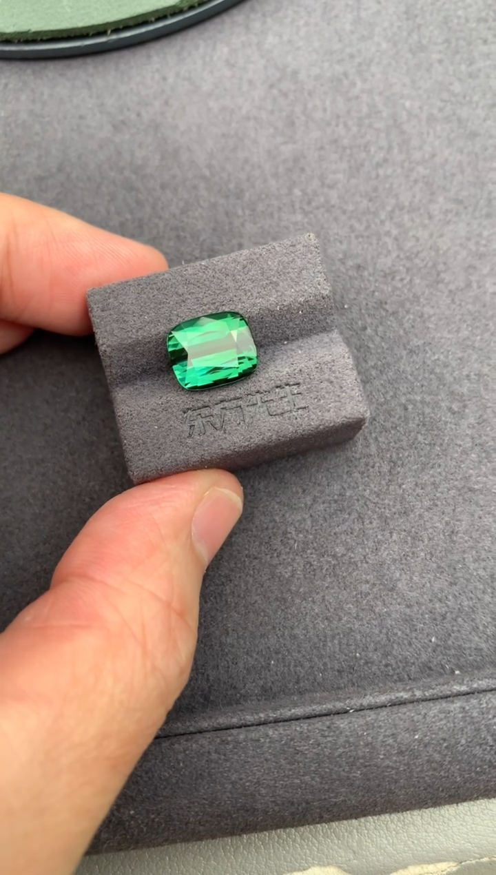 未镶嵌裸石碧玺4ct碧玺定制bc