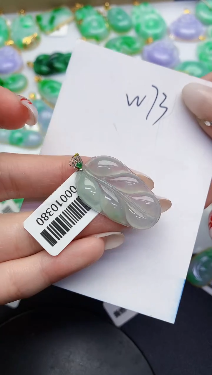 【闪购商品】翡翠颈饰18K金镶嵌000000000000