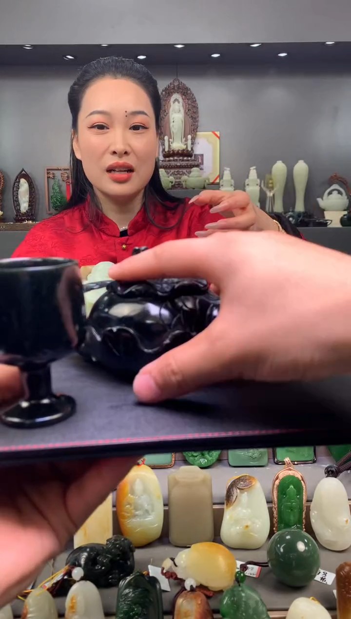 【闪购商品】和田玉茶杯未镶嵌茶杯（多样性发货）