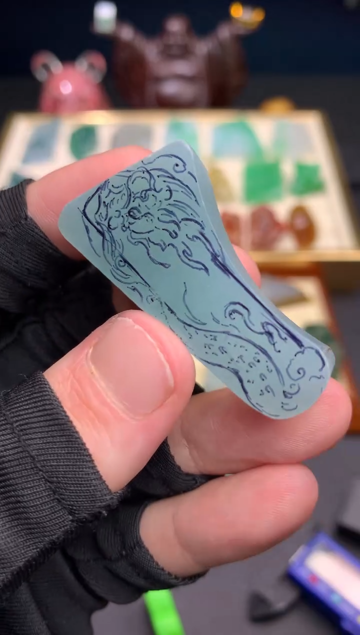 未镶嵌定制翡翠天然翡翠裸石（包工）