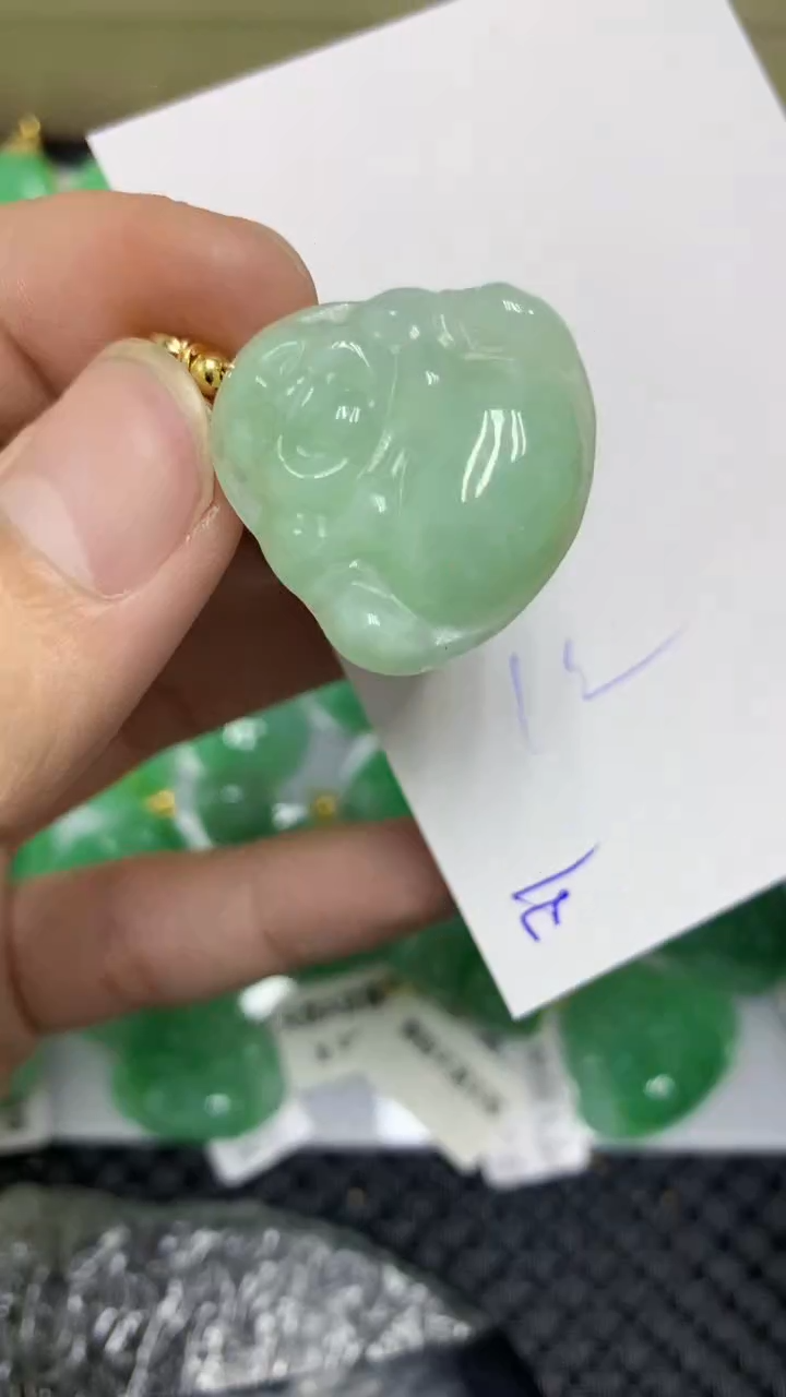 颈饰未镶嵌翡翠缅甸A货翡翠