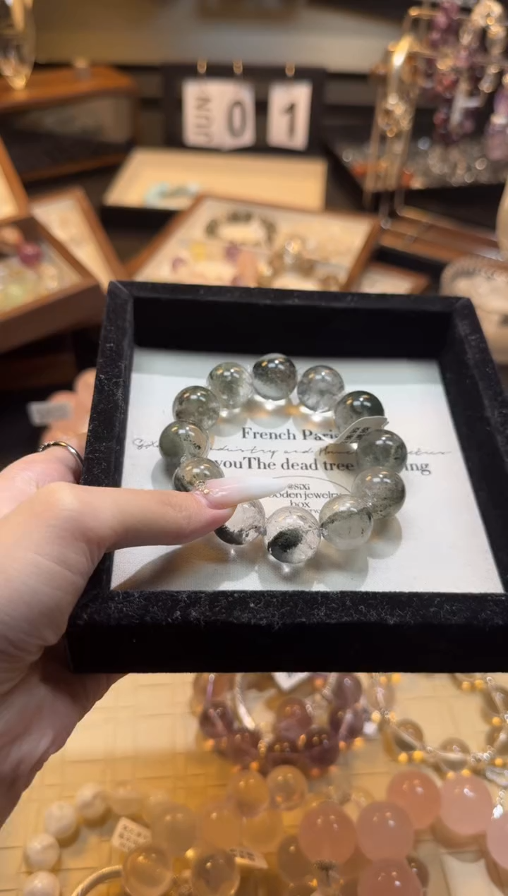 水晶手链未镶嵌 天然水晶 多样性发货其一