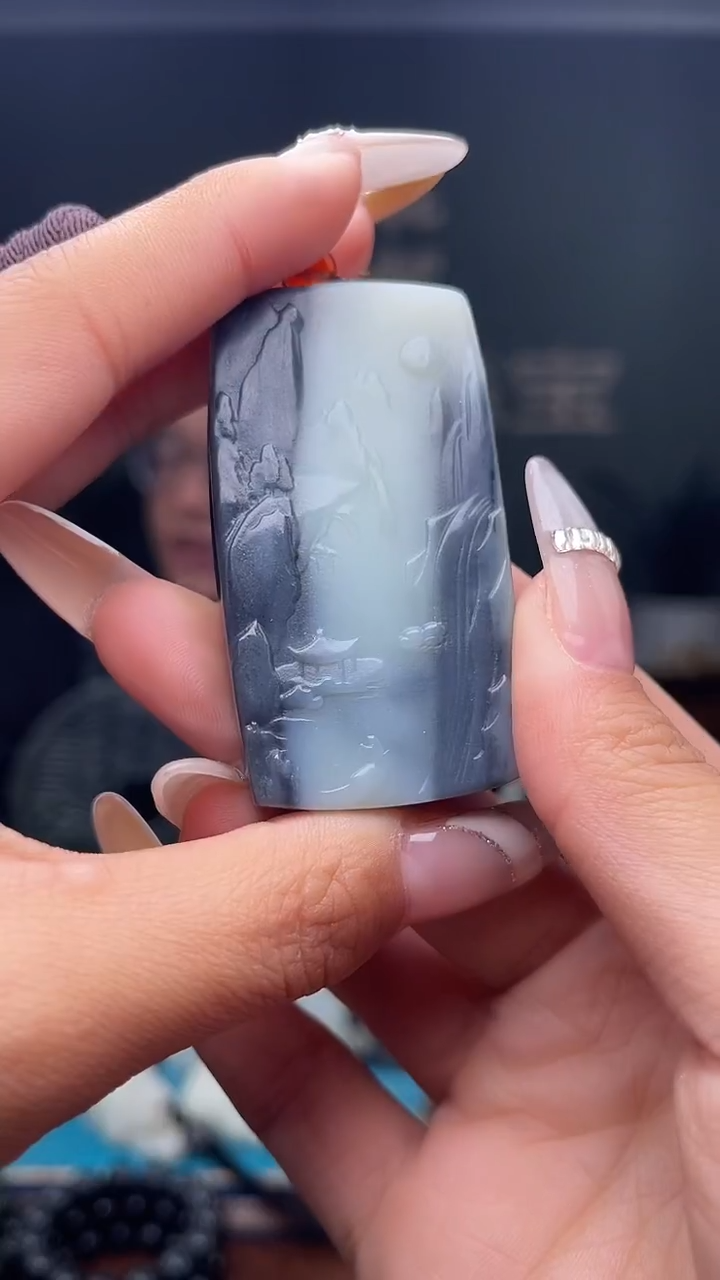 未镶嵌和田玉挂件1