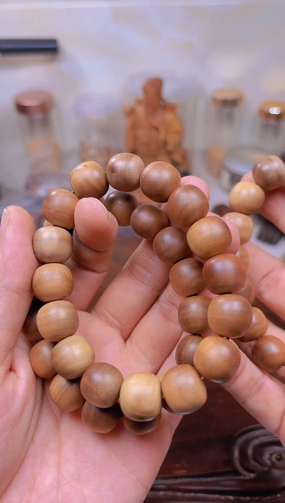 【闪购商品】檀香木其他迈索尔13*14黑肉横纹无光泽多样性发一