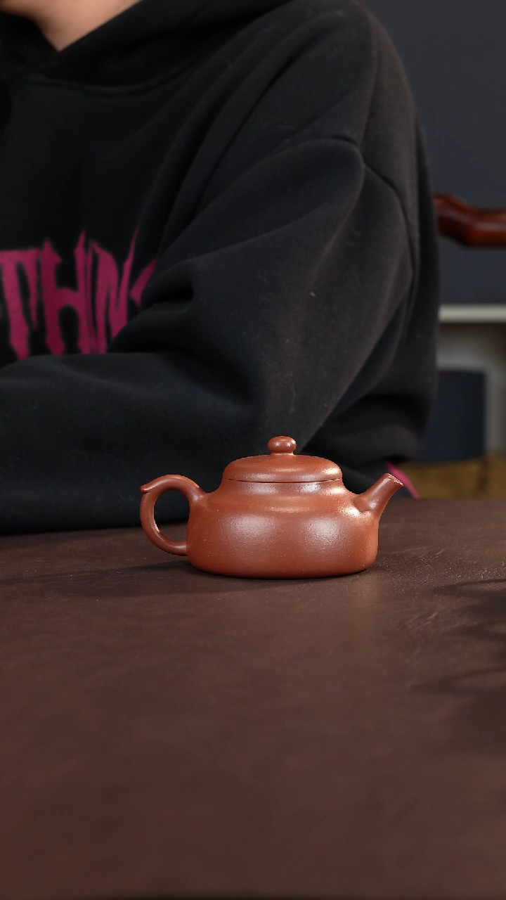 【闪购商品】紫砂壶景辉督造——精工半手《芝亭》