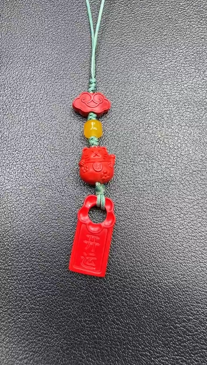 【闪购商品】玛瑙/玉髓手机挂未镶嵌招财猫车挂包挂手机挂