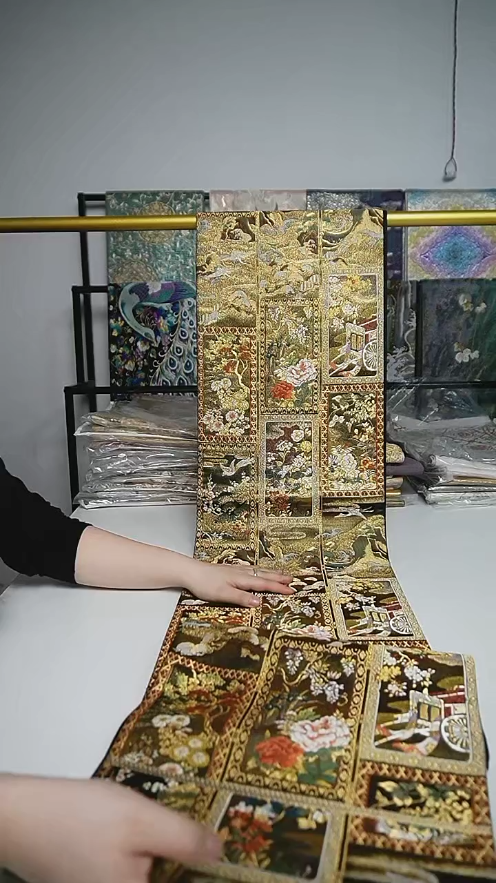 【闪购商品】织绣36 六通琳派花卉特价