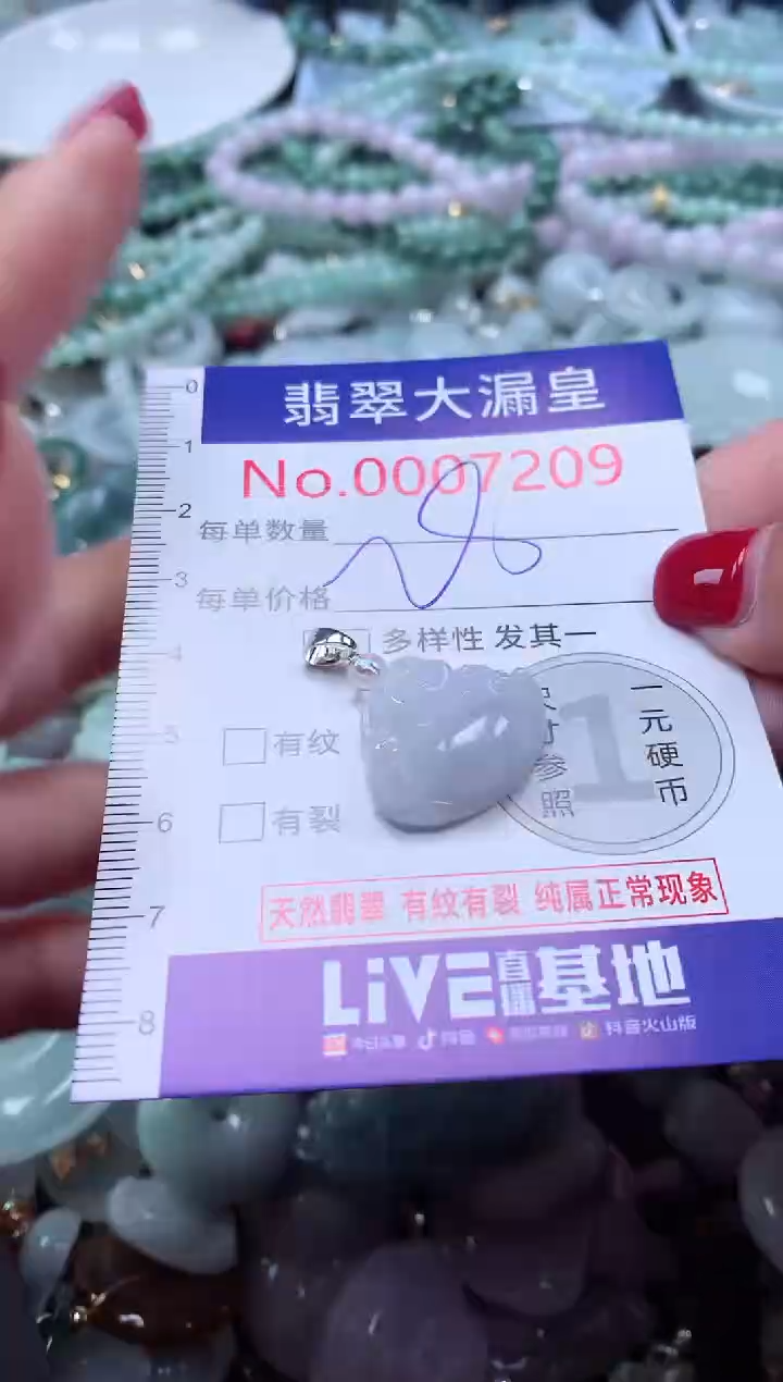 颈饰未镶嵌翡翠7209