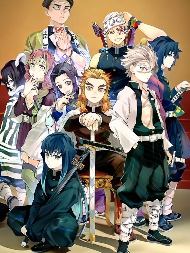 【拆盒】《鬼灭之刃》艺漫文创色纸二创盲盒（K代拆）