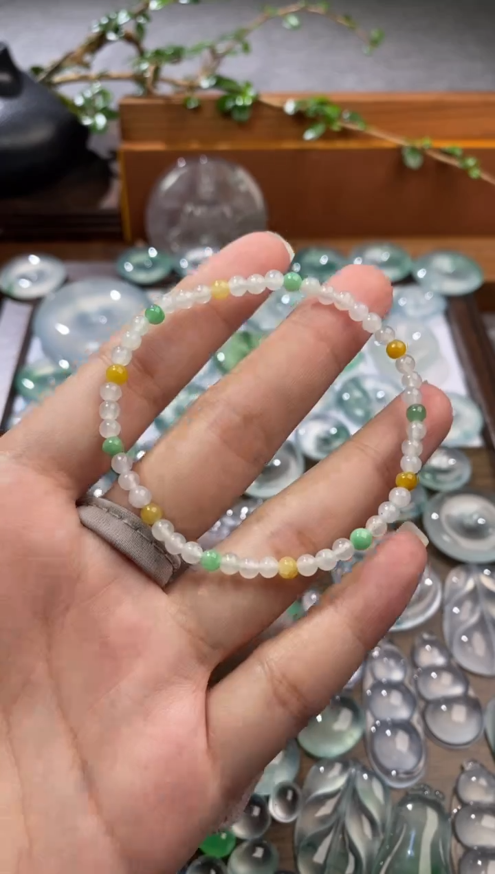 吊坠(不含链)未镶嵌翡翠手串