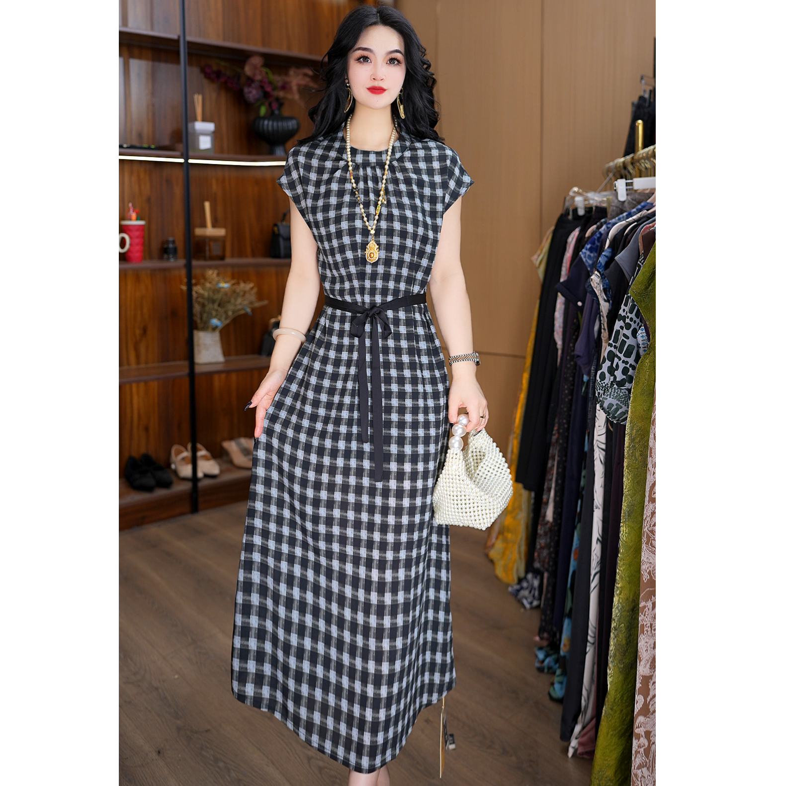 1884-10新款女士连衣裙