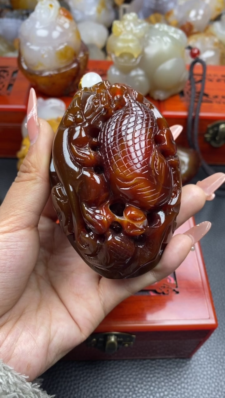 【闪购商品】玛瑙/玉髓手把未镶嵌00