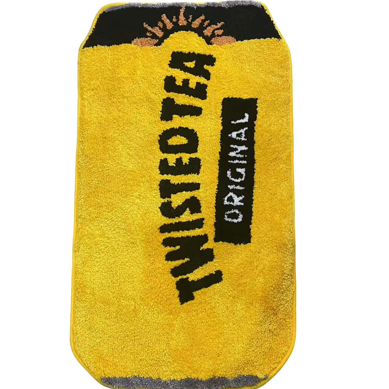 黄色酒瓶浴室卧室地垫50*90cm