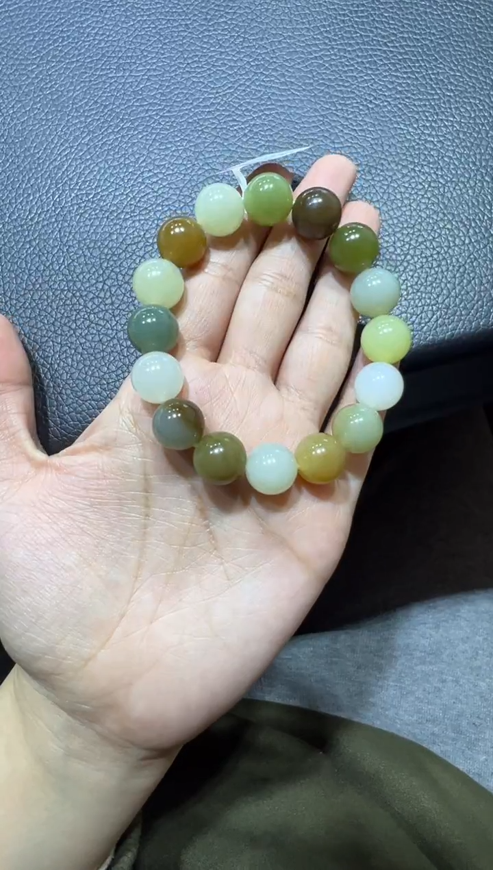 未镶嵌手串和田玉多宝手串（产地直发）