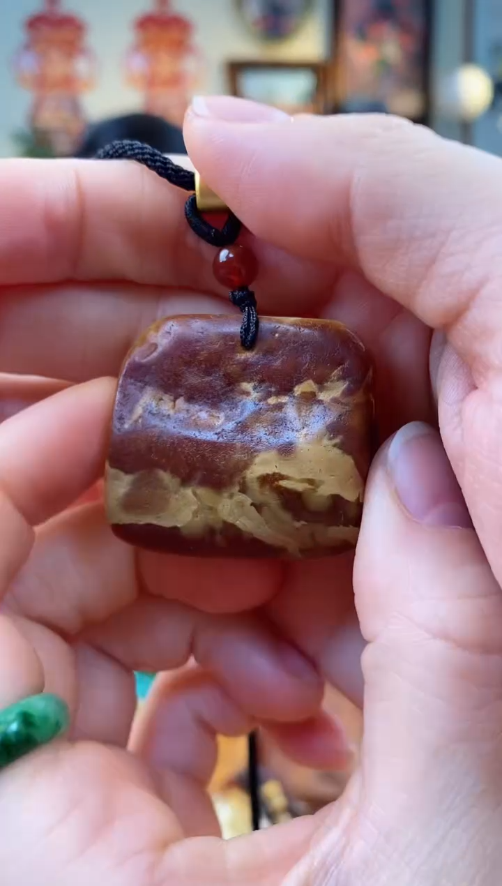 【闪购商品】琥珀颈饰未镶嵌吊坠