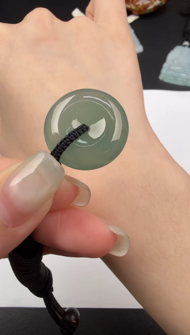 吊坠(不含链)未镶嵌翡翠翡翠饰品-95