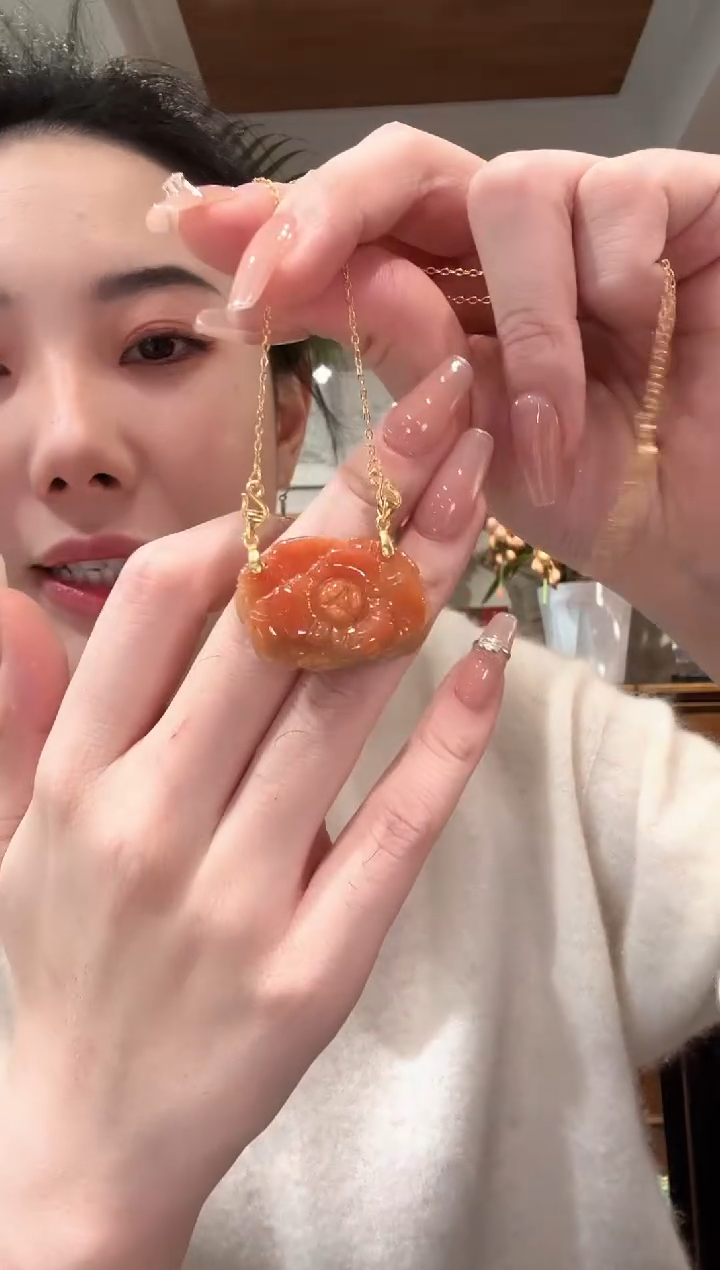 【闪购商品】翡翠颈饰未镶嵌国风