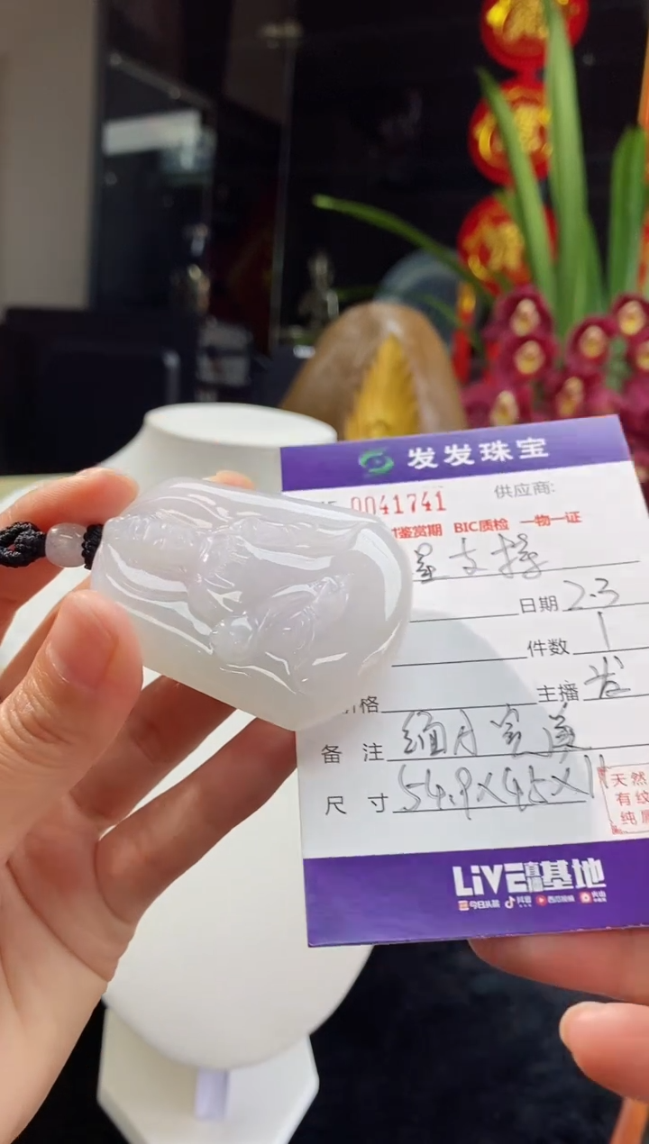 【闪购商品】翡翠颈饰未镶嵌缅甸天然翡翠