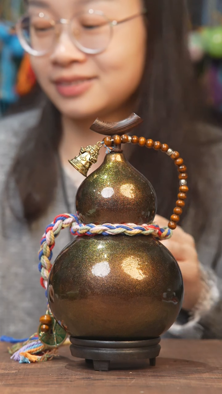 【闪购商品】543号精品大漆葫芦600毫升