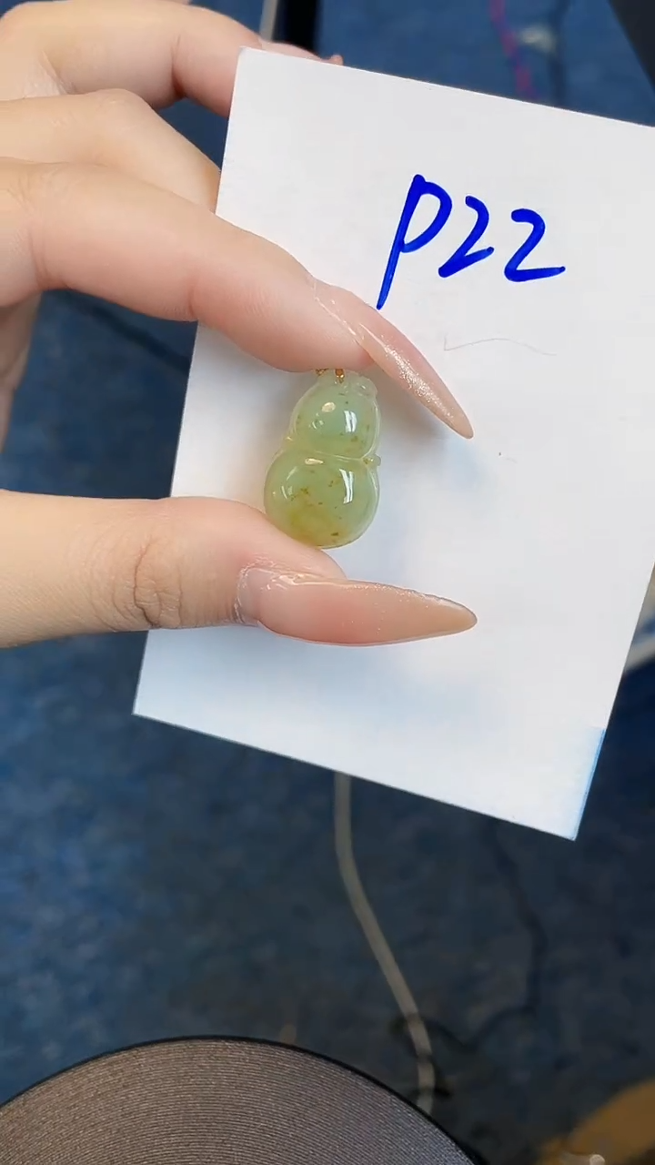 【闪购商品】翡翠颈饰18K金镶嵌00000000