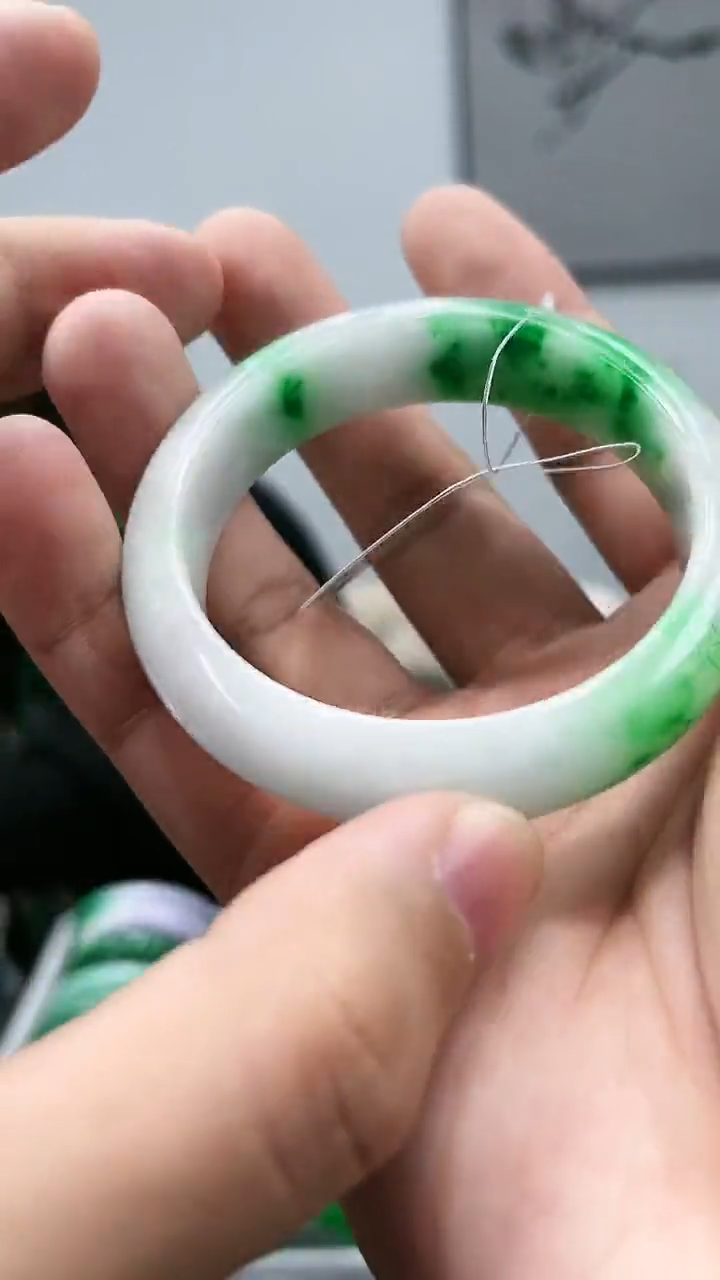 【闪购商品】砖雕s16独货手镯圈口54.4