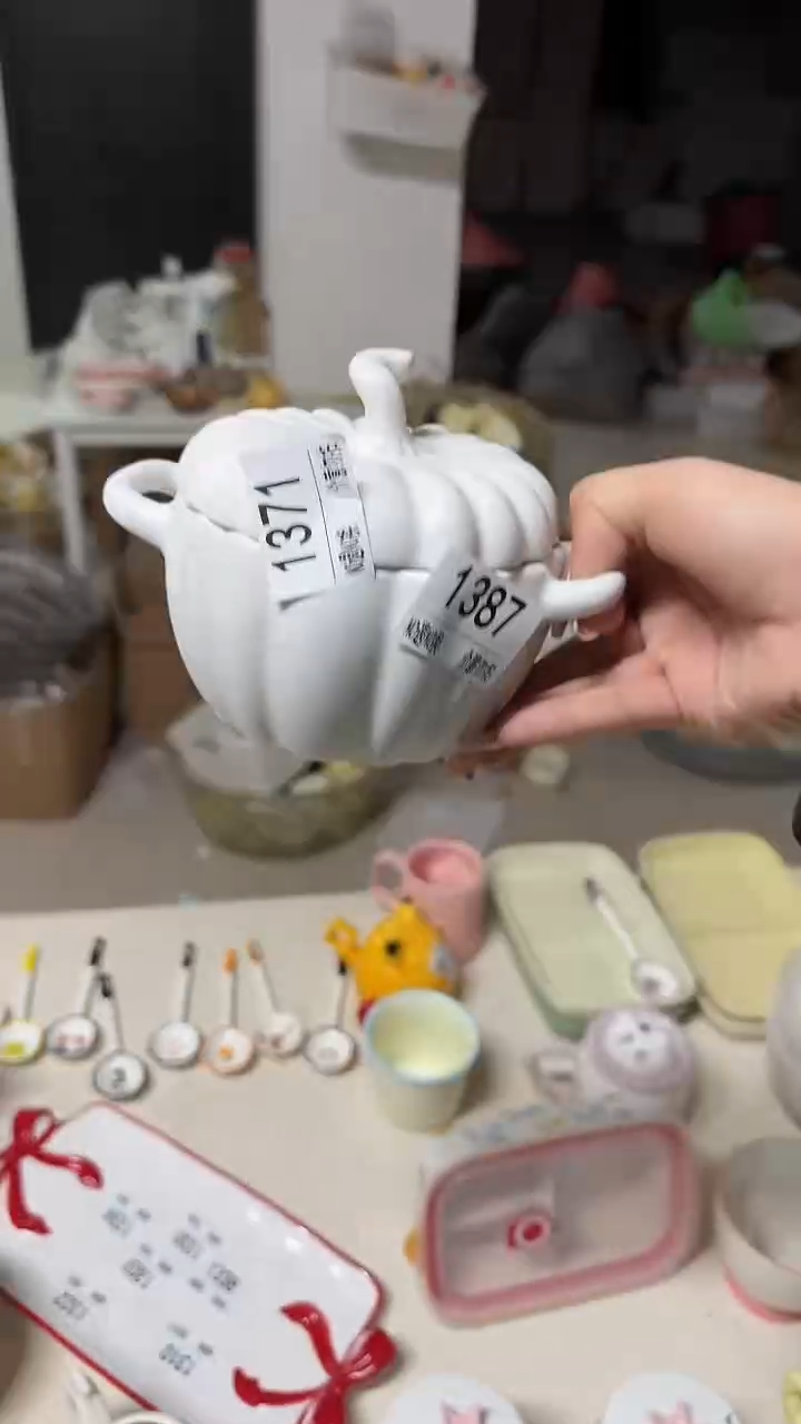 陶瓷手柄款微瑕四单包邮1387