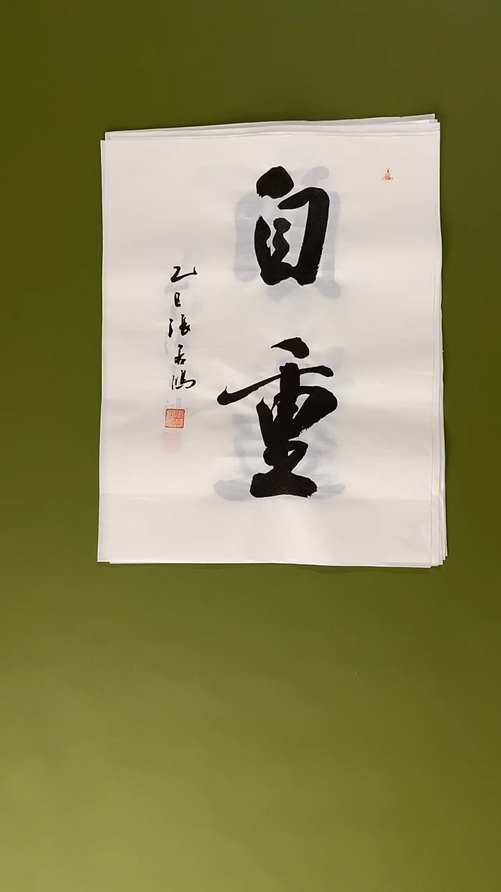 书法书法 张若鸿 尺寸34cm*45cm 