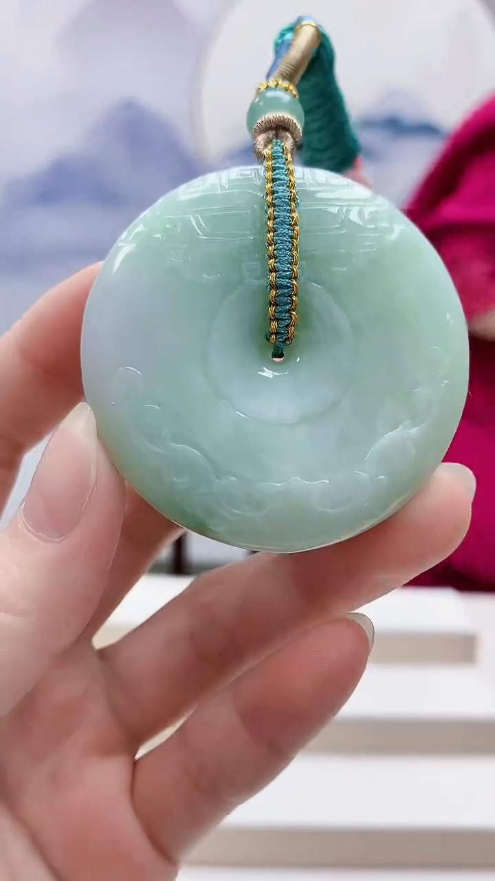 未镶嵌定制翡翠4812ry-毛货挂件68