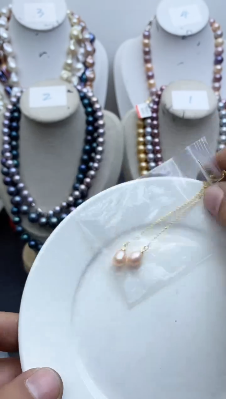 【闪购商品】淡水珍珠颈饰未镶嵌0254