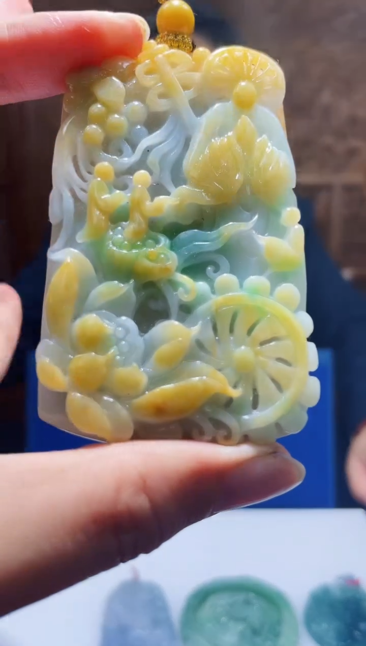 【闪购商品】翡翠颈饰未镶嵌M-@@KJZC021671