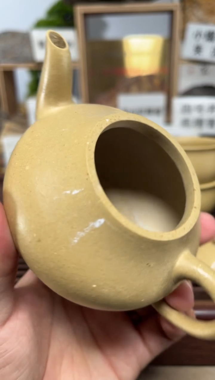 茶壶紫砂瑕疵梨皮本绿梨形