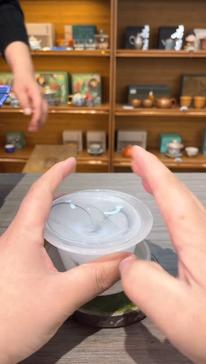 【闪购商品】水墨琉璃盖碗茶具茶具