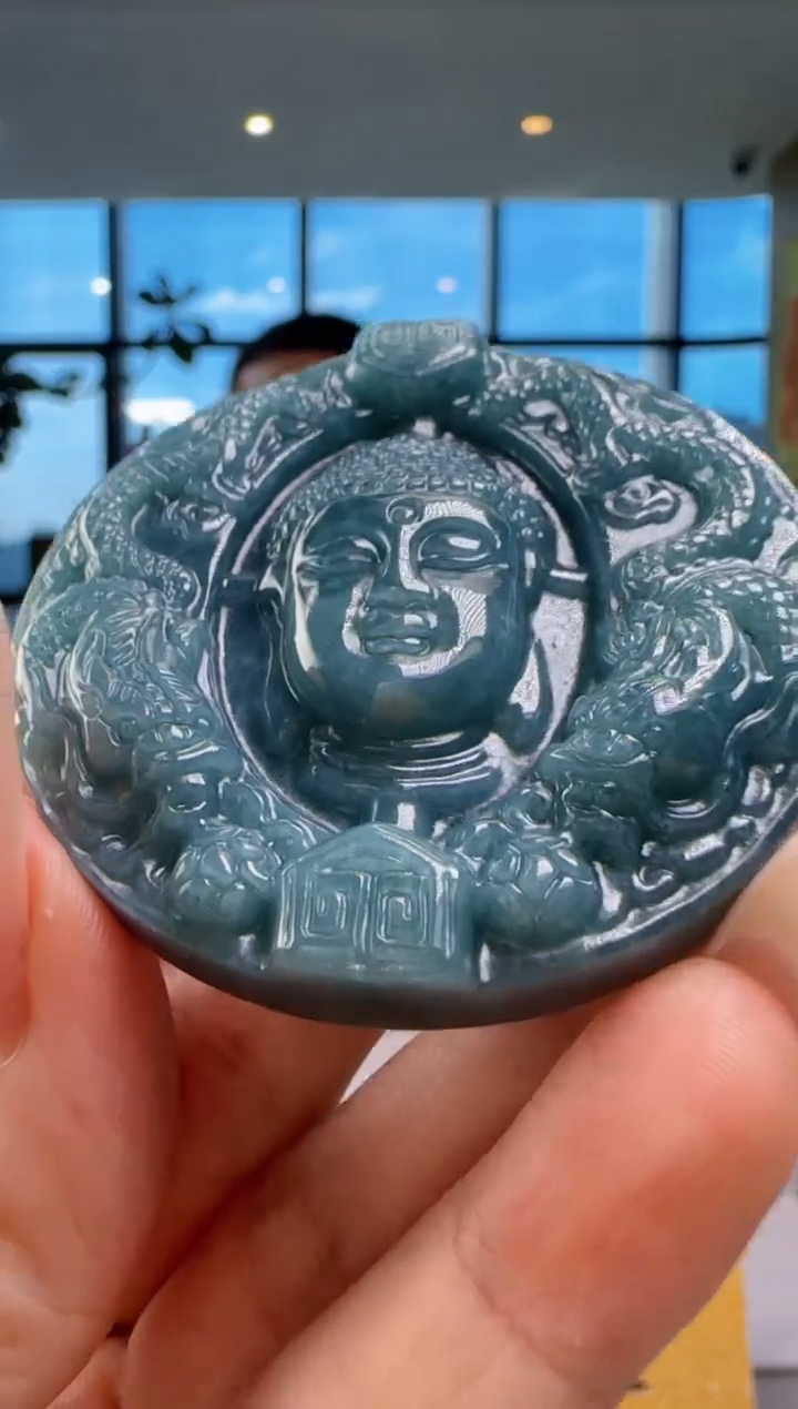 颈饰未镶嵌翡翠多样性发其一YJ@@60B7J19803