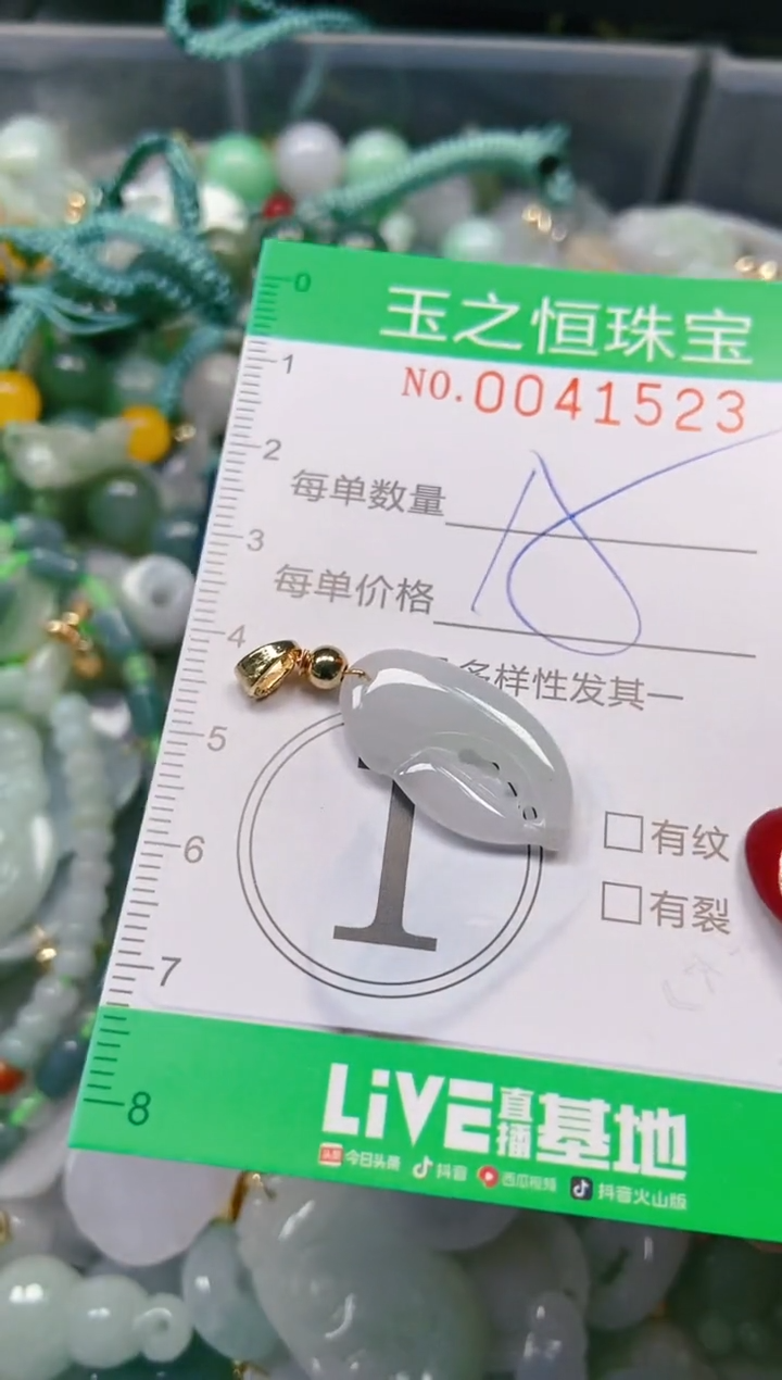 【闪购商品】翡翠颈饰未镶嵌闪购0041523