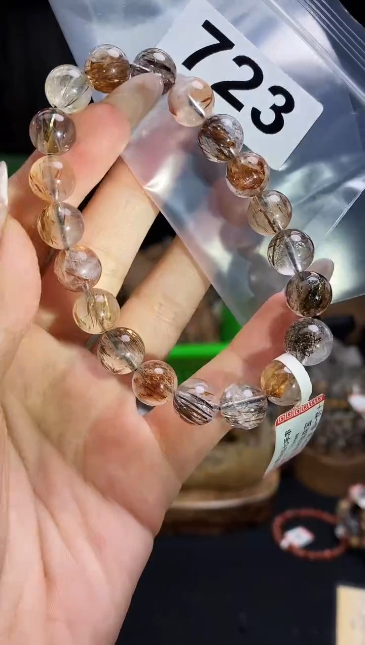 水晶手串未镶嵌手串723