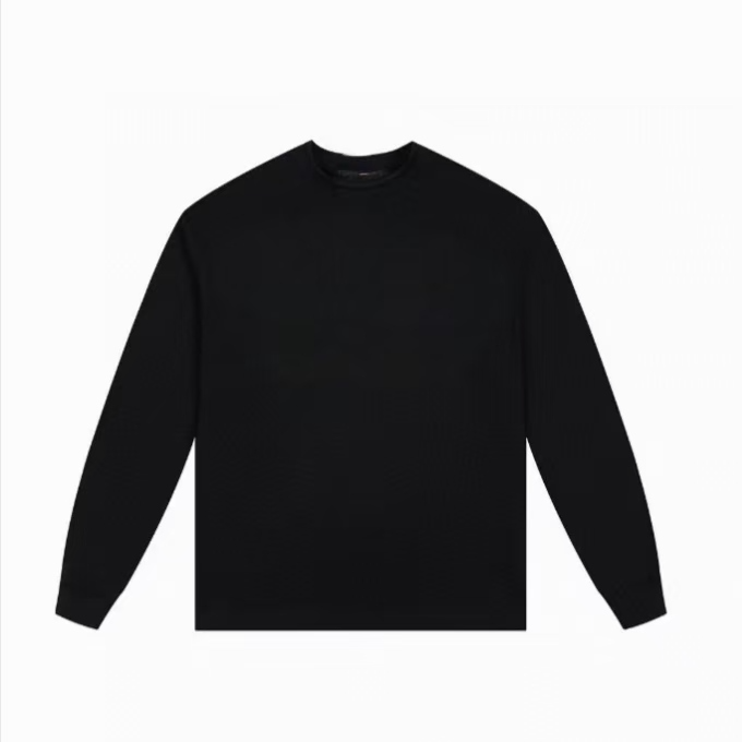 eee长袖美式复古刺绣字母潮牌设计休闲百搭潮流