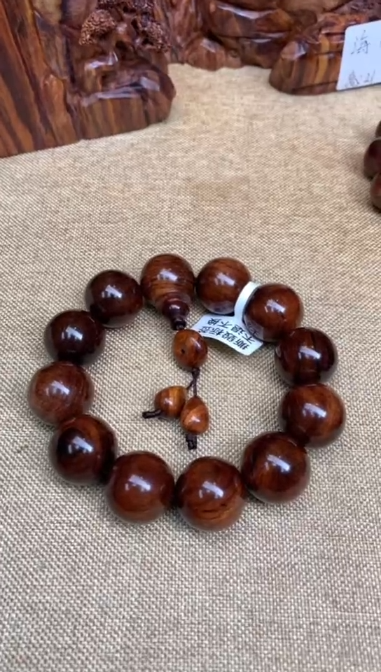 【闪购商品】黄花梨/降香黄檀手串/手链海黄手串20