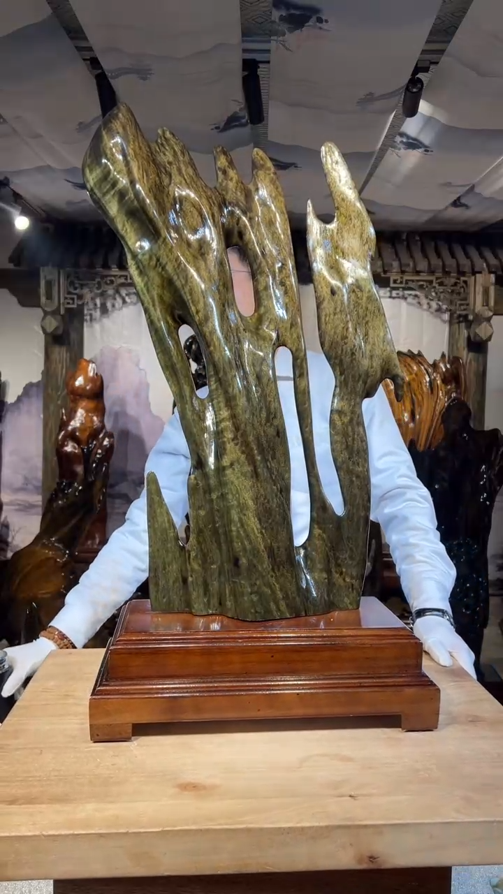 【闪购商品】金丝楠金丝楠小叶桢楠摆件75-39-20