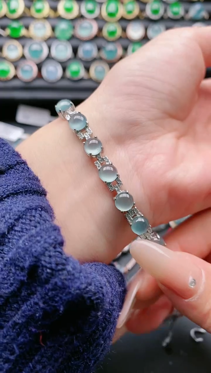 【闪购商品】翡翠戒指银S925镶嵌11111