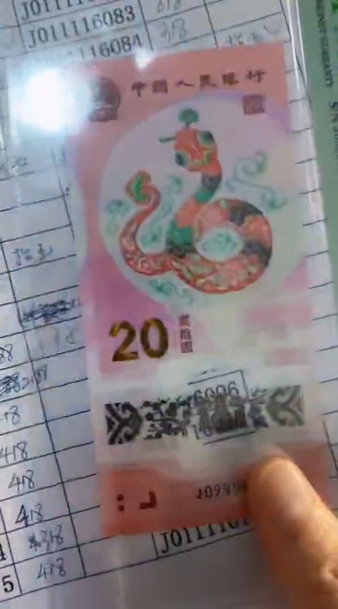 【闪购商品】蛇钞J011116066 包68分