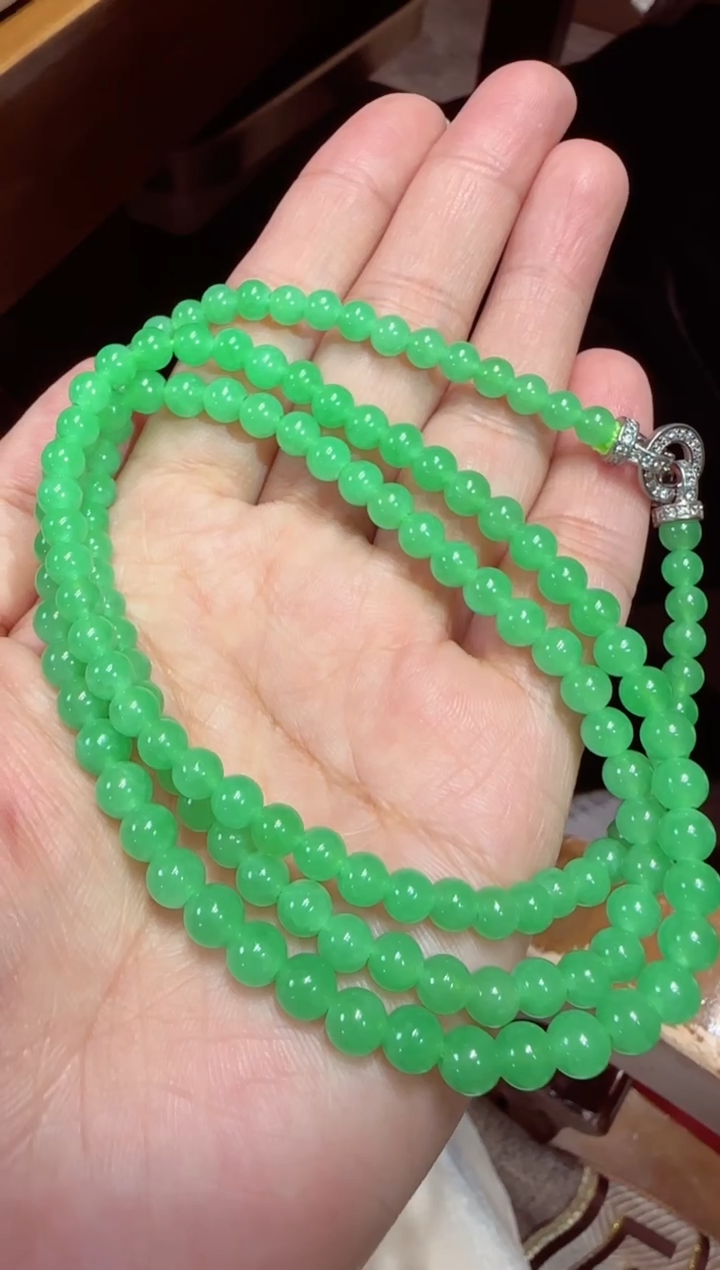 【闪购商品】翡翠颈饰未镶嵌珠珠