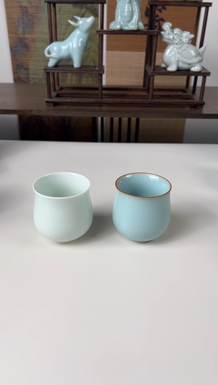 【闪购商品】杯珑匠美人杯天青+玉青